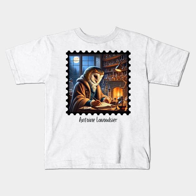 Antoine Lavowlsier II Kids T-Shirt by EarthisticWear